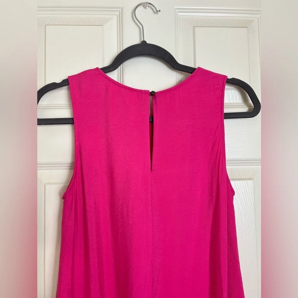 Anthropologie Maeve Marlene Tiered Dress Hot Pink - Picture 8 of 11